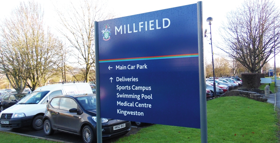 Perimeter Signage for Millfield School